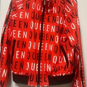 Sassy Jones Red Bomber Jacket